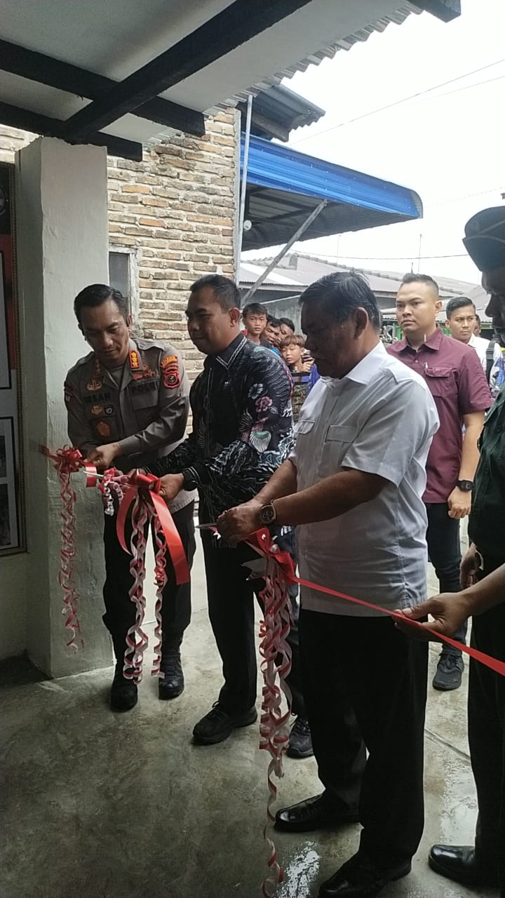 Forkopimda Kabupaten Deli Serdang resmikan Posko Kampung Bersinar Di Lubuk Pakam
