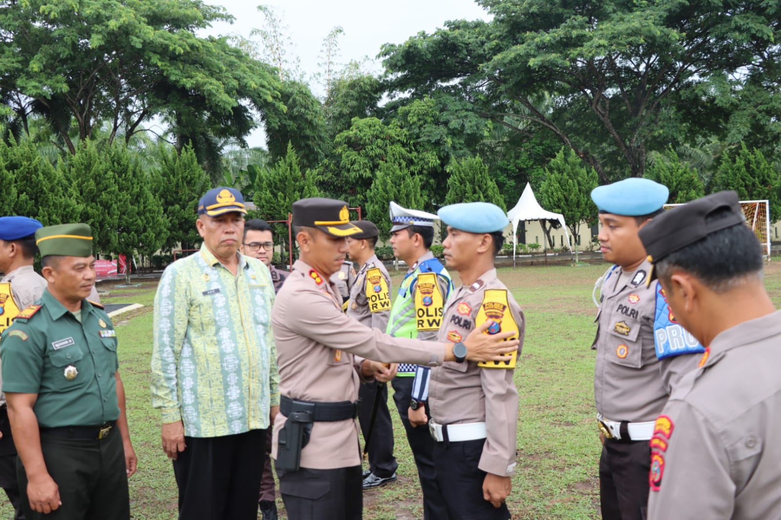 Peluncuran Polisi RW Oleh Kapolres Sergai Menguatkan Kepedulian Keamanan dan Keterlibatan Masyarakat