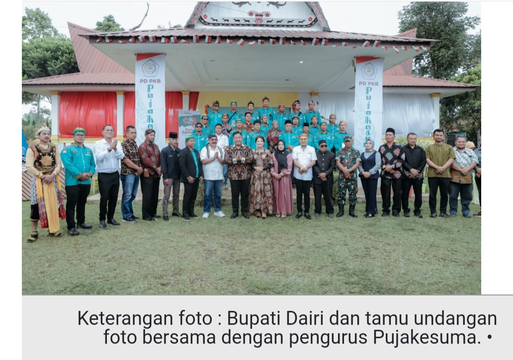 Hadiri Syukuran HUT Pujakesuma Dairi, Bupati Eddy Berutu: Keberagaman Mempererat Persaudaraan