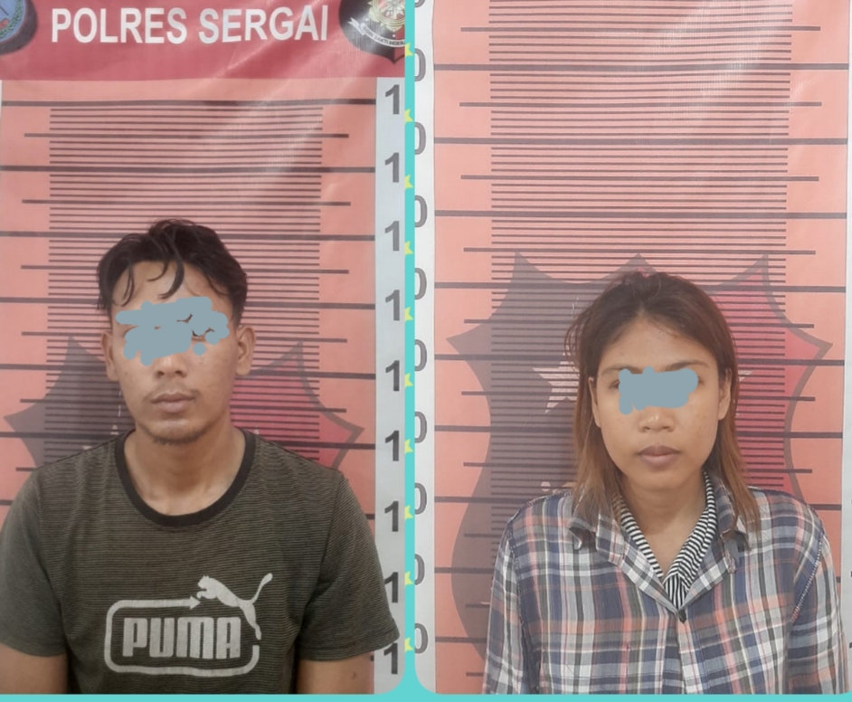 Personil Satreskrim Polres Sergai Berhasil Ringkus Pasutri Pelaku Gelapkan Mobil