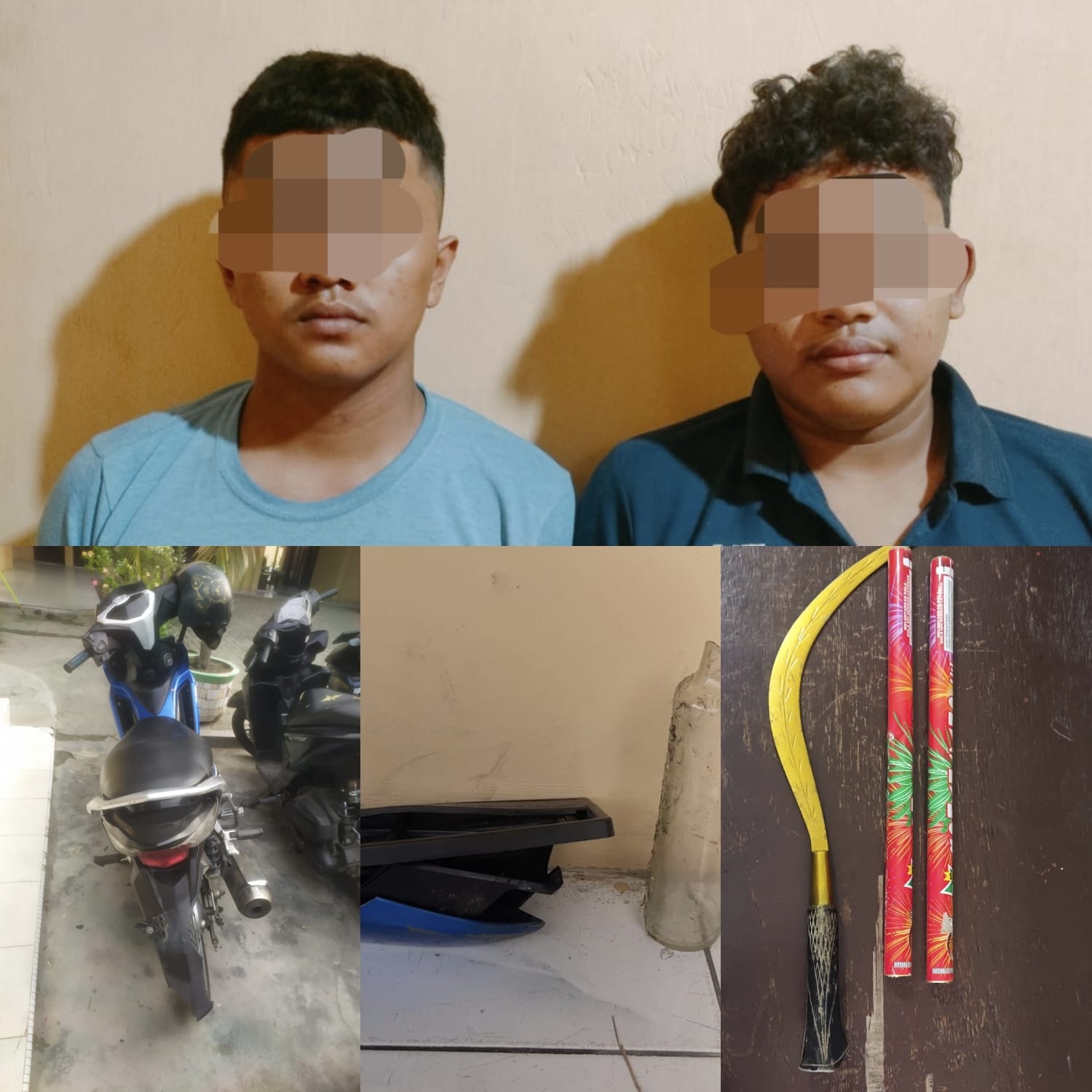 Dua Pria Warga Kabupaten Sergai Diamankan Polsek Perbaungan