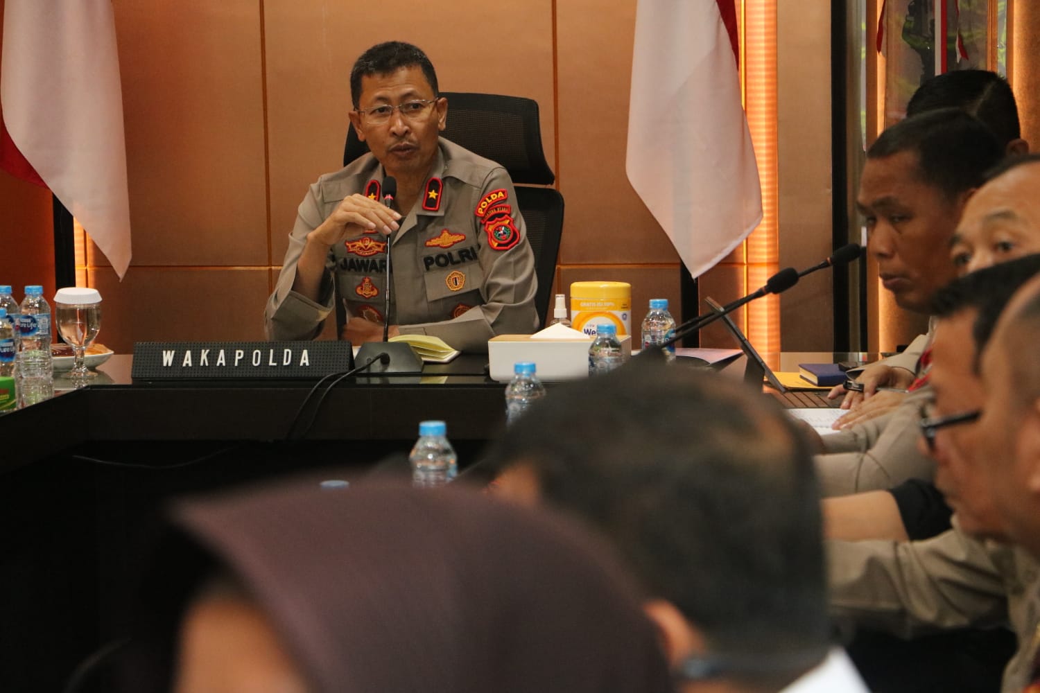 Wakapolda Sumut Pimpin Rapat Bersama Persiapan Jelang Kunker Wakapolri ke Medan