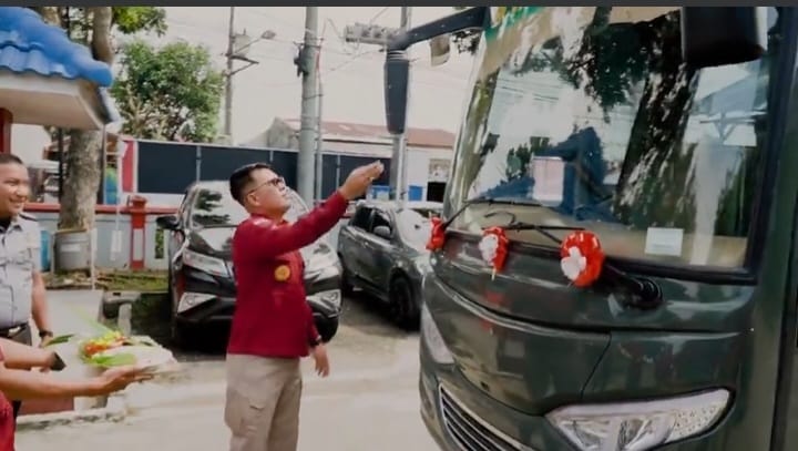 Tingkatkan Sarana Operasional Rutan I Medan Terima Armada Baru Berupa Transpas Dari Ditjen PAS