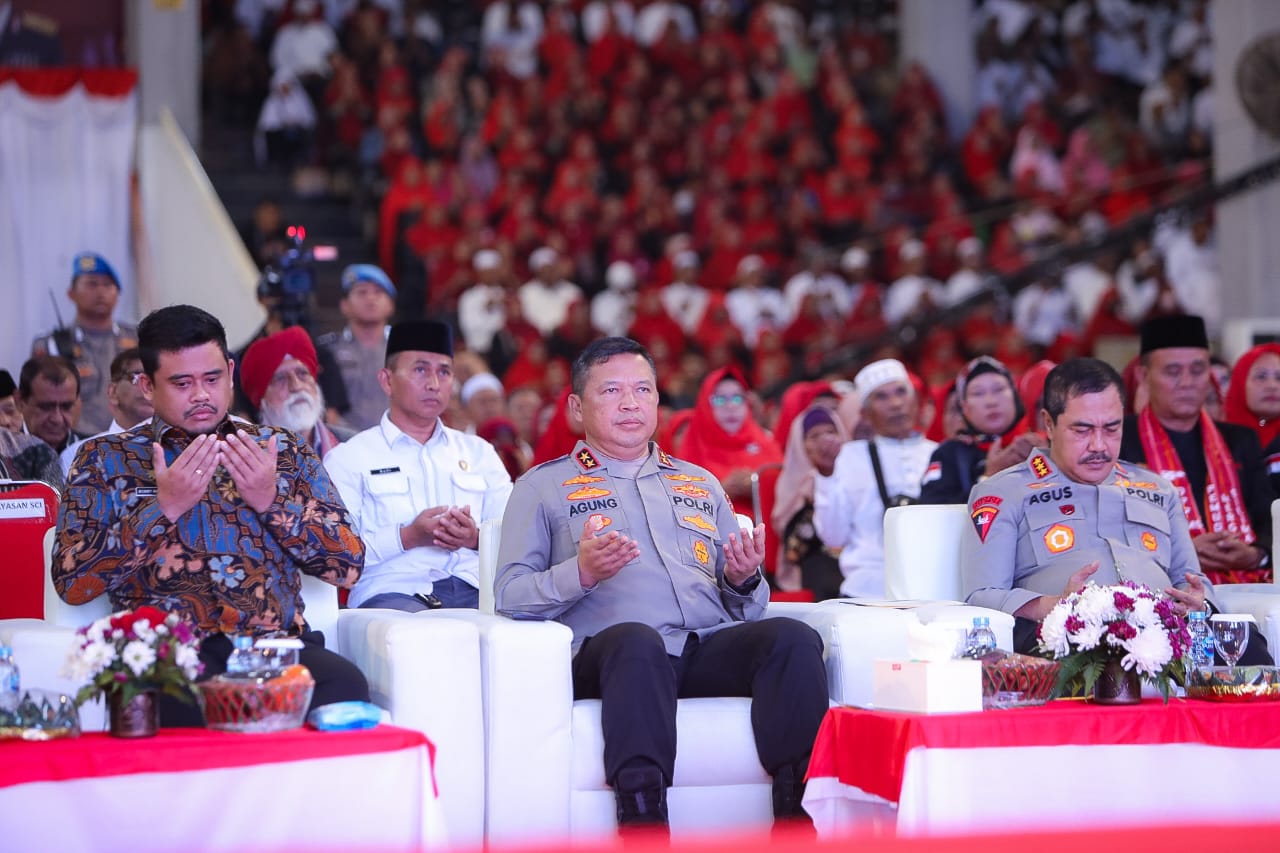 Wakapolri dan Kapolda Sumut Gelar Bakti Sosial Bagikan 5.000 Paket Sembako