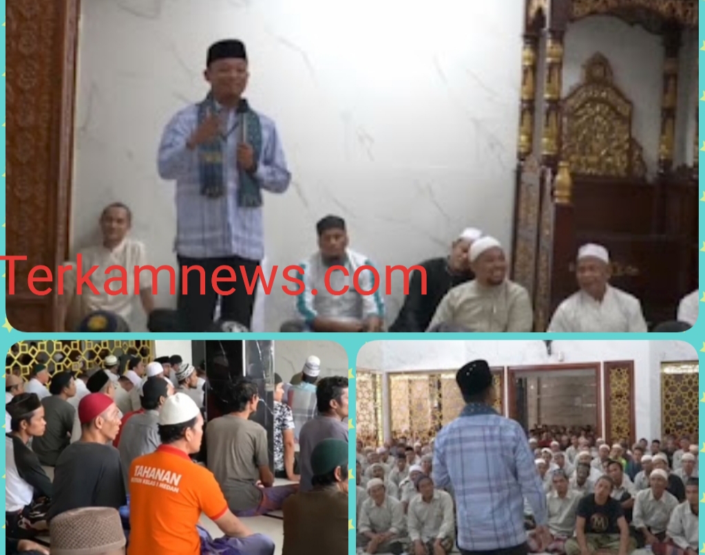 Peringati Maulid Nabi Muhammad SAW, BKM At-Taubah Rutan Kelas I Medan Kumham Sumut Gelar Peringatan Maulid Nabi Muhammad SAW 1445 H