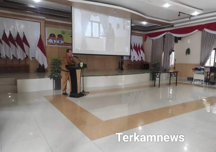 Bupati Pakpak Bharat Melalui Sekda Membuka Acara Workshop Sosialisasi Penyusunan Dokumen KRB