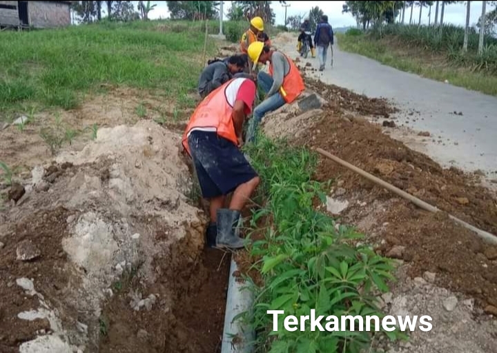 Pengerjaan PSAB Sapo Pulo Kabupaten Pakpak Bharat Hampir Rampung