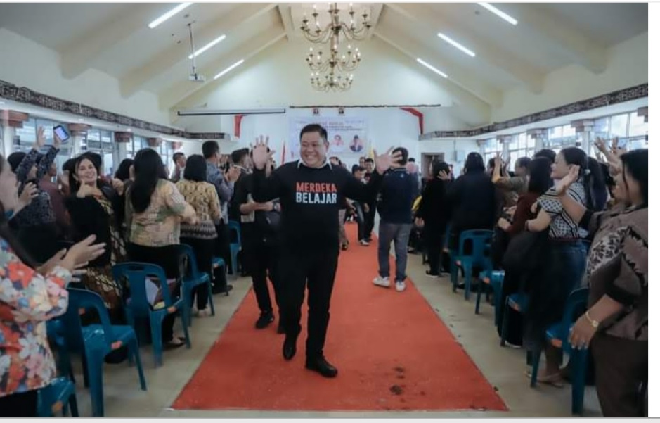Buka Raker Implementasi Guru Penggerak, Bupati Dairi : Dunia Pendidikan Ada pada Guru