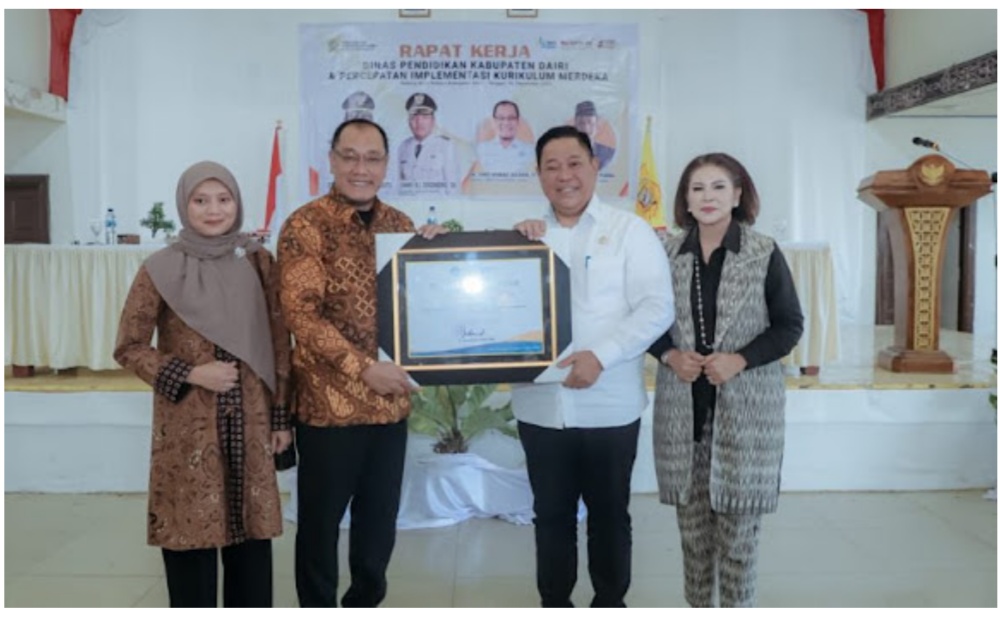Bupati Dairi : ciptakan Dairi Cerdas Melalui Kurikulum Merdeka