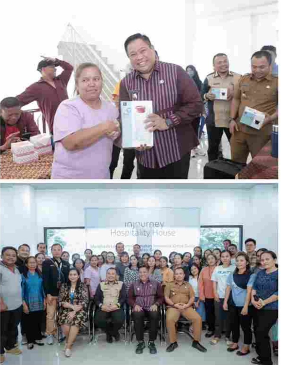 Bupati Eddy Berutu Buka Pelatihan In Journey Hospitality di Silalahi: Segera Aplikasikan Ilmunya