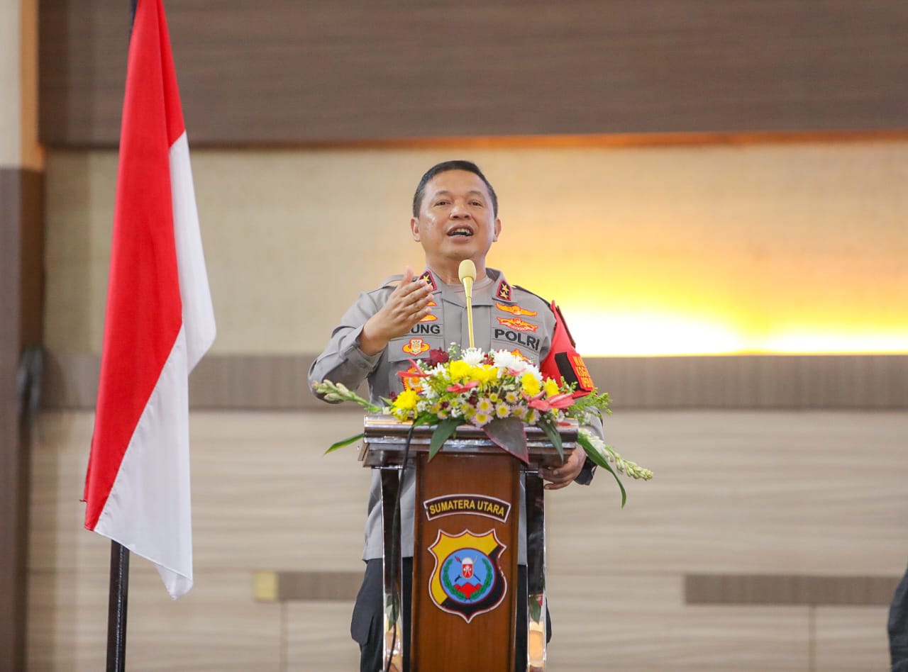 Polda Sumut Gelar Latihan Pra Operasi Mantap Brata Toba 2023-2024