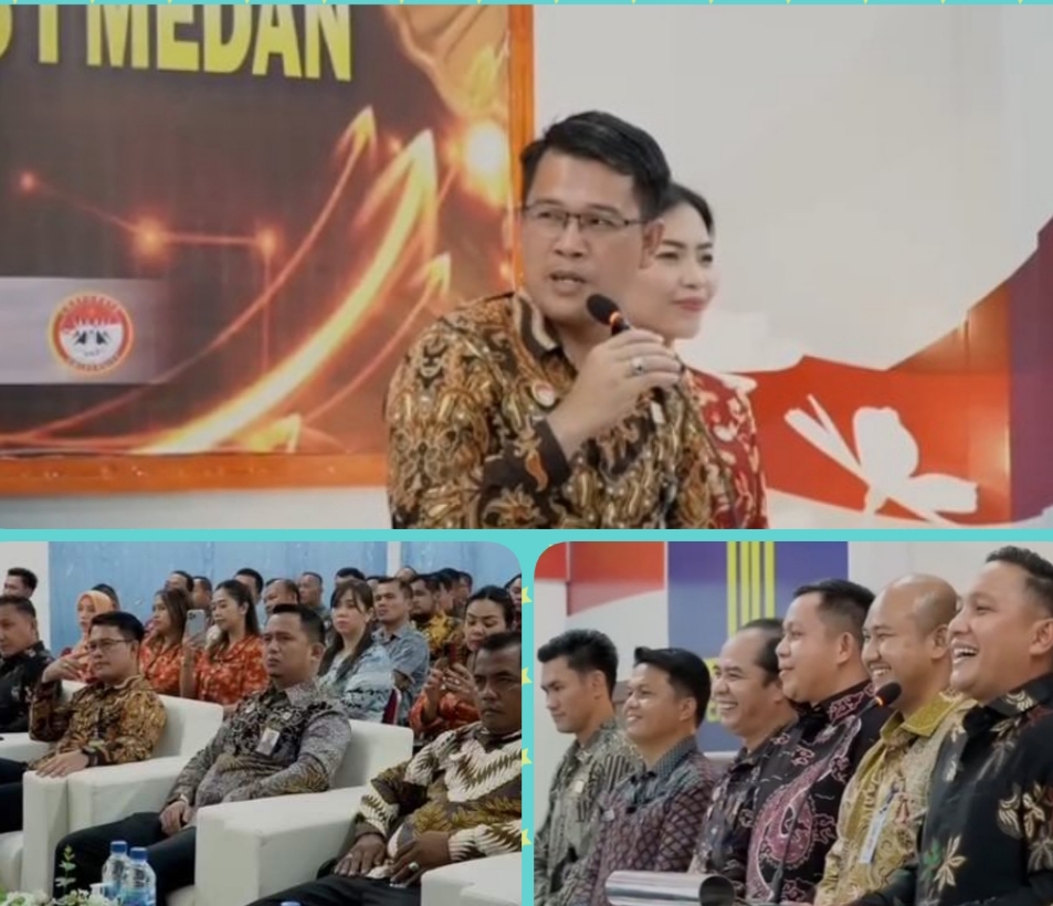 Rutan Kelas I Medan Kumham Sumut Melaksanakan Acara Pisah Sambut Pejabat Lama Dan Baru Juga Pegawai Yang Mendapatkan Promosi