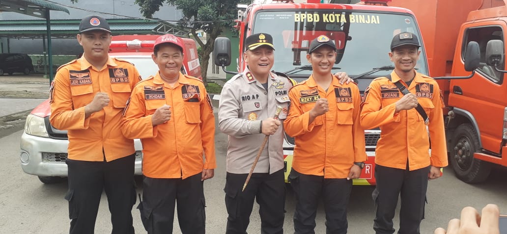 Kapolres Binjai Ikuti Apel Kesiapan Penanggulangan Bencana Alam Diwilayah Kodim 0203 LKT