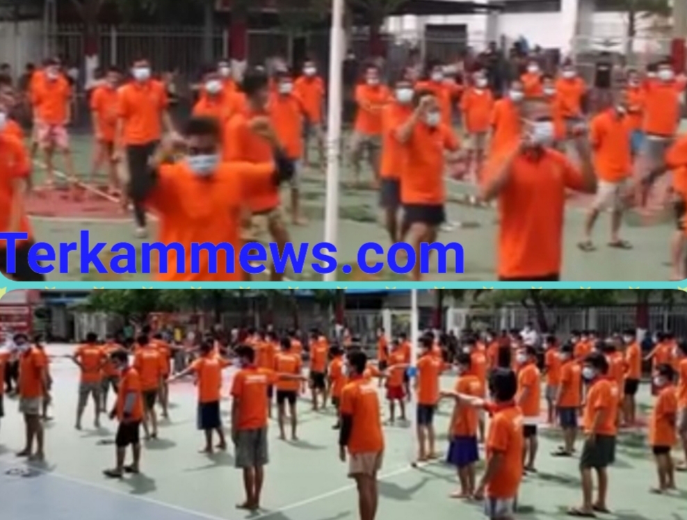 Rutan Kelas I Medan Kumham Sumut Lakukan Aktivitas Senam Pagi Bagi WB Penderita TB Paru