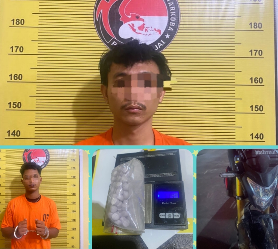 Polres Binjai Tangkap Dua Orang Pria Sebagai Bandar Narkoba Jenis Ekstasi