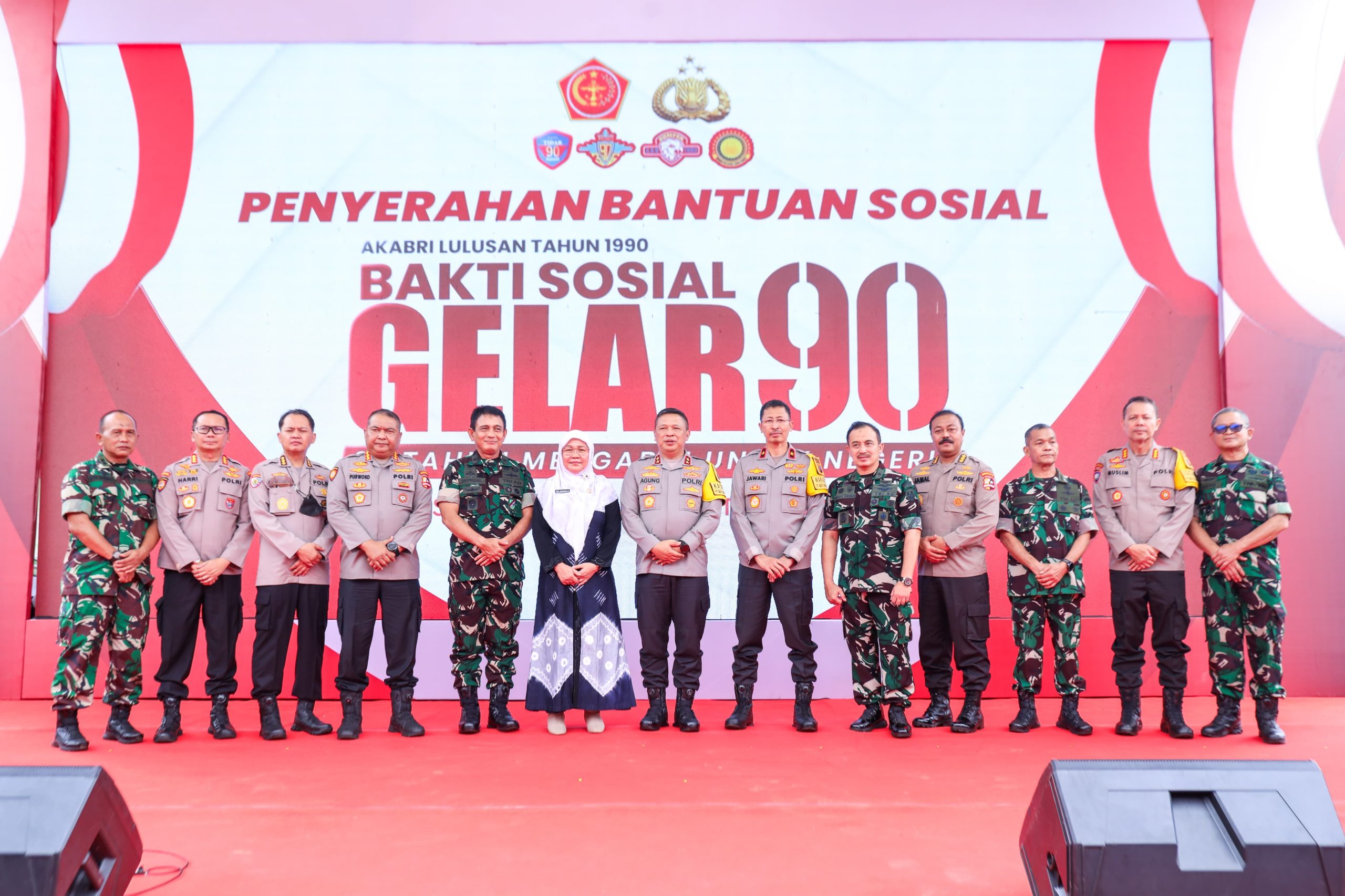Akabri Lulusan Tahun 1990 Gelar Bakti Sosial Pada 33 Tahun Pengabdian