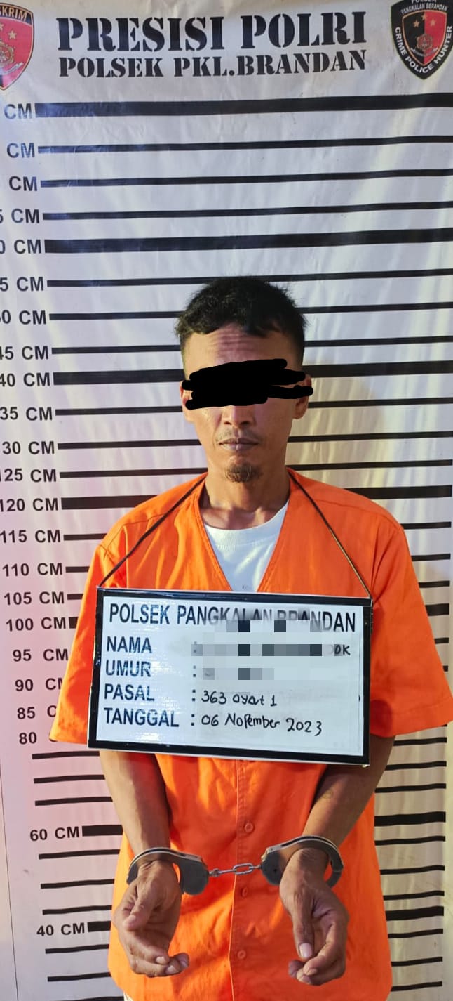 Polsek Pangkalan Brandan Ungkap kasus Tindak Pidana Pencurian dengan Pemberatan