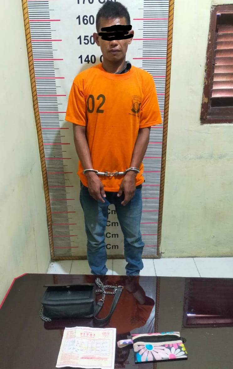 Pelaku Jambret M.S Berhasil Diamankan Oleh Polsek Hinai