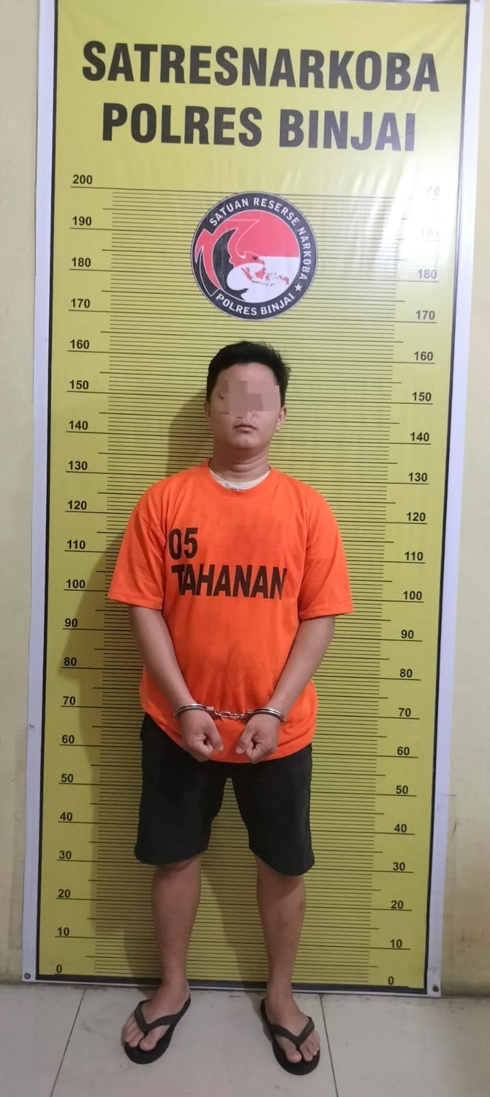 Saat Sedang Menunggu Pesanan Bandar Narkoba Ditangkap Polres Binjai