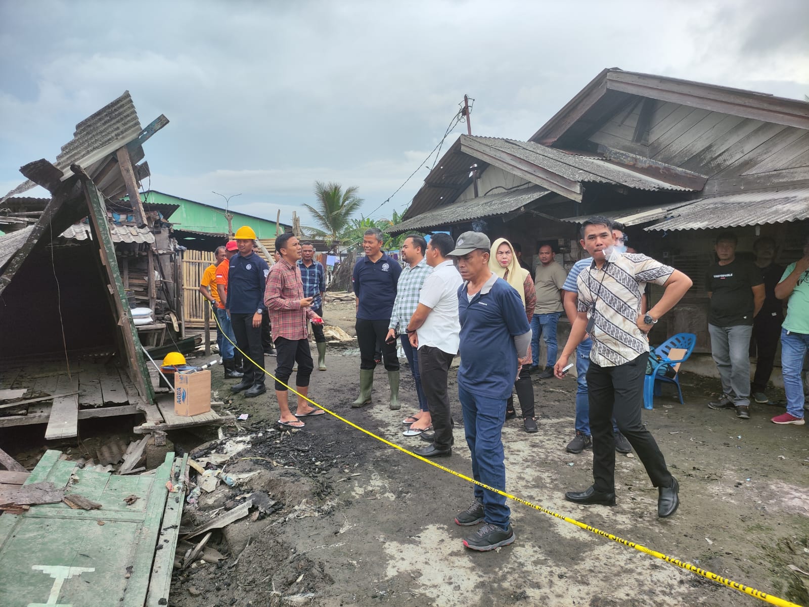 Polda Sumut Turunkan Tim Labfor Ungkap Illegal Tapping Sebabkan Kebakaran Pipa BBM Pertamina