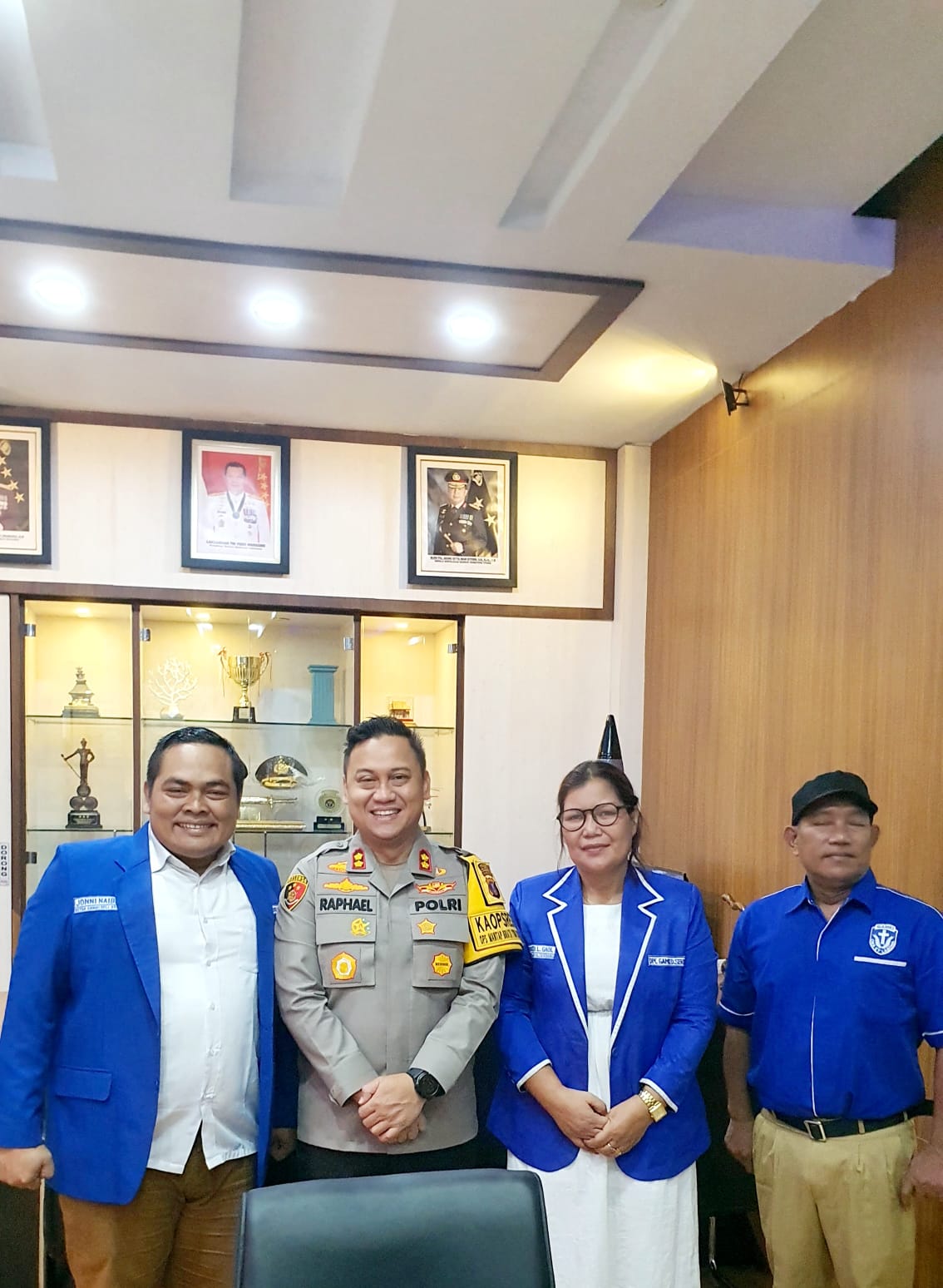 Kapolresta Deli Serdang terima Audiensi GAMKI Deli Serdang