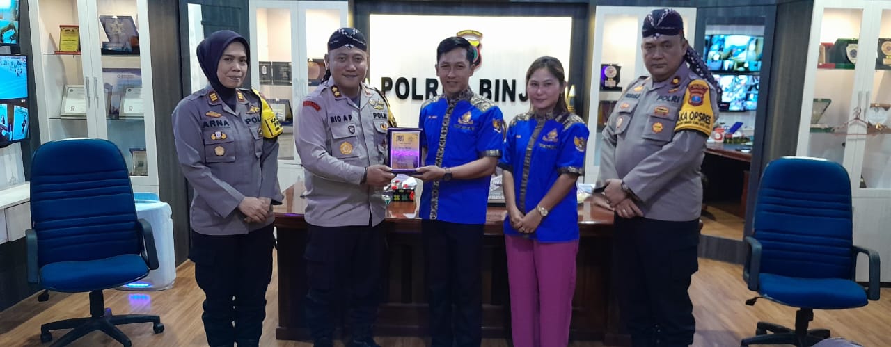 Kapolres Binjai Silaturahmi Bersama Pimpinan Sanggar Budaya Wahyu Satrio Putro