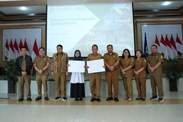 Pemkab Pakpak Bharat Melaksanakan Sosialisasi Penyelenggaraan Otorisasi Statistik Sektoral di Aula Sada Arih Kantor Bupati