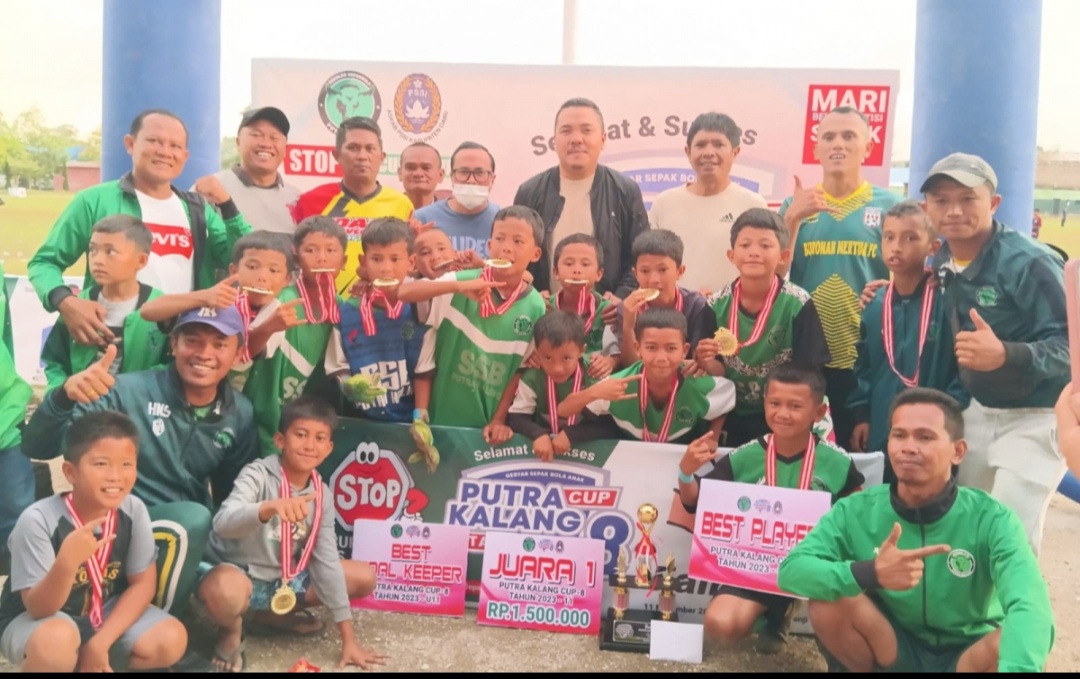 Wabup Dairi Jimmy Sihombing Apresiasi Gebyar Sepak Bola Anak Putra Kalang Cup ke- 8