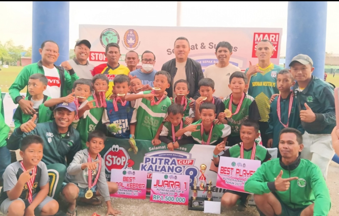 Wabup Dairi Jimmy Sihombing Apresiasi Gebyar Sepak Bola Anak Putra Kalang Cup ke- 8