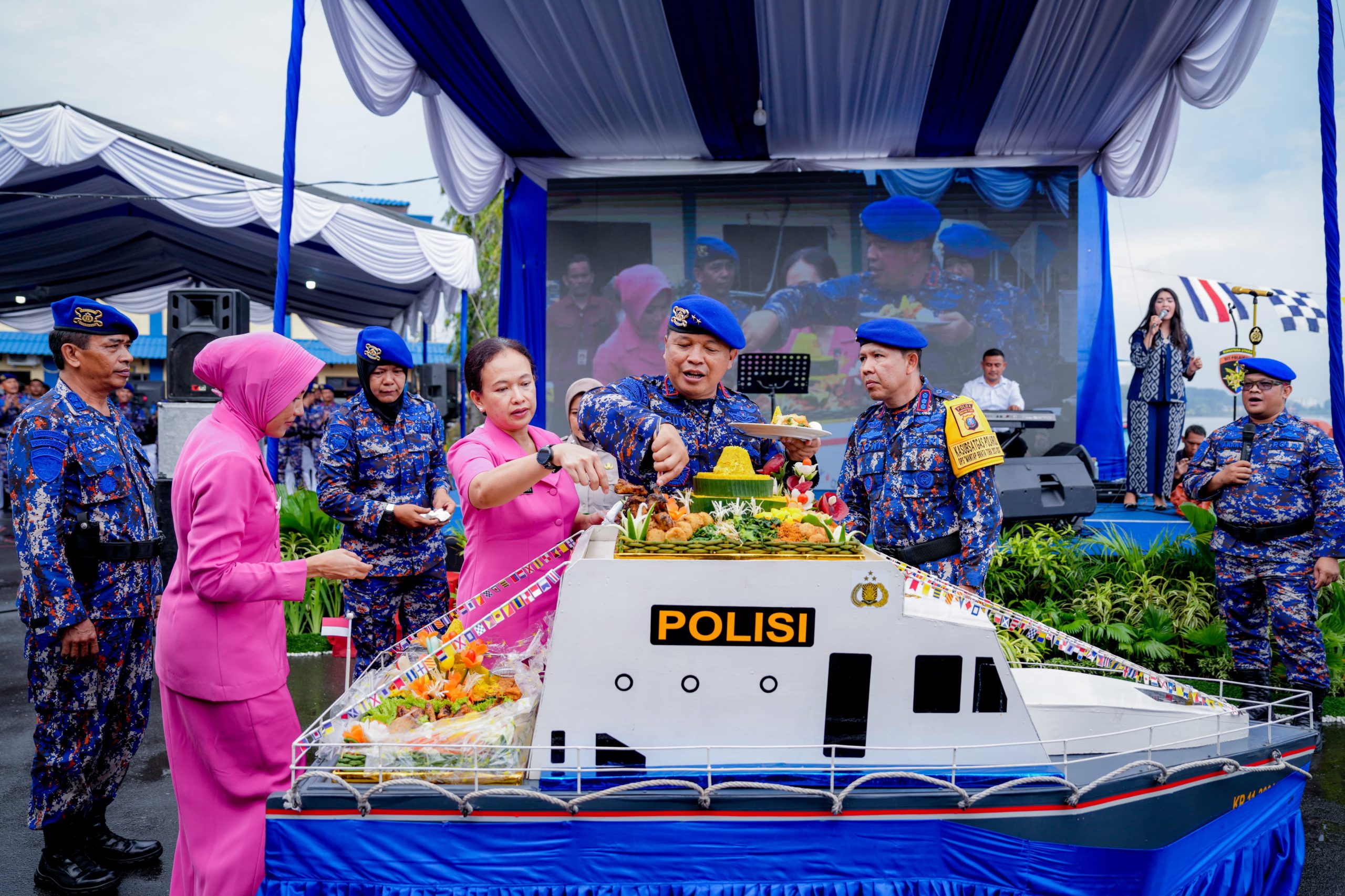 Kapolda Sumut Rayakan HUT Polairud ke 73