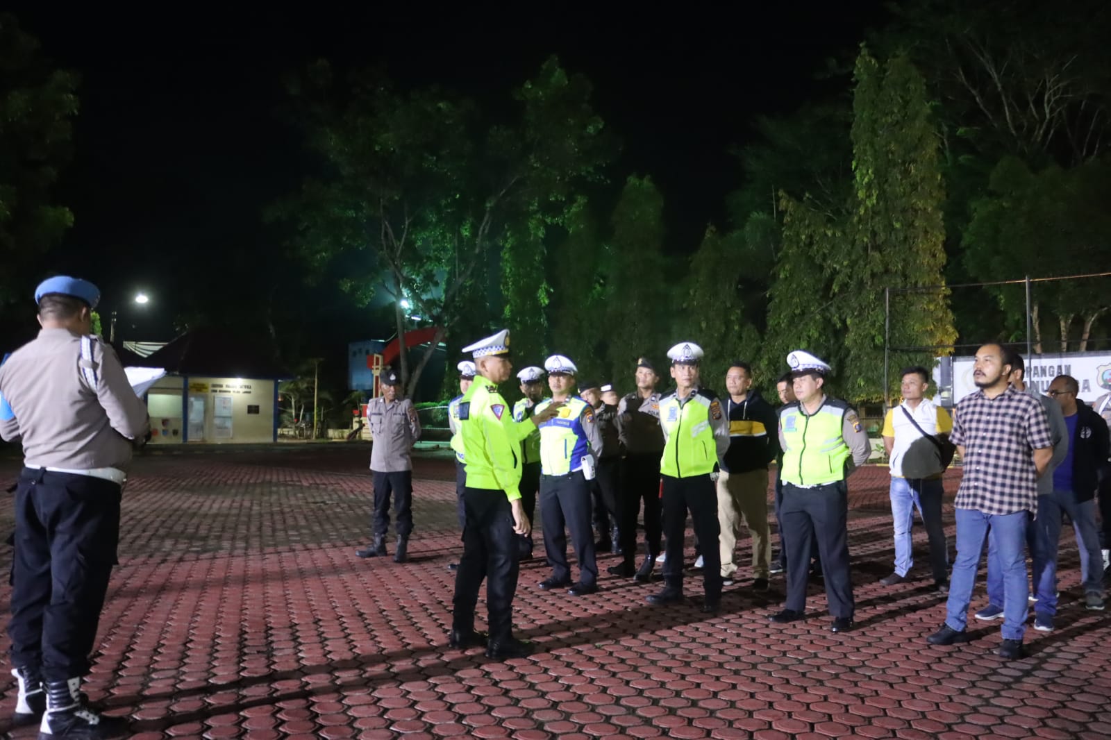 Masa Kampanye, Jajaran Polres Langkat Patroli Blue Light