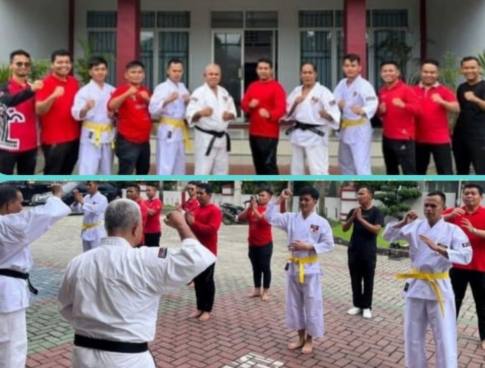 Meningkatkan Kemampuan Bela Diri Pegawai Rutan Kelas I Medan Kumham Sumut Mengikuti Pelatihan Kempo