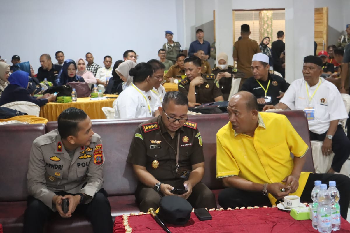 Waka Polres Langkat Menghadiri Pembukaan Konfercab PWI Kabupaten Langkat