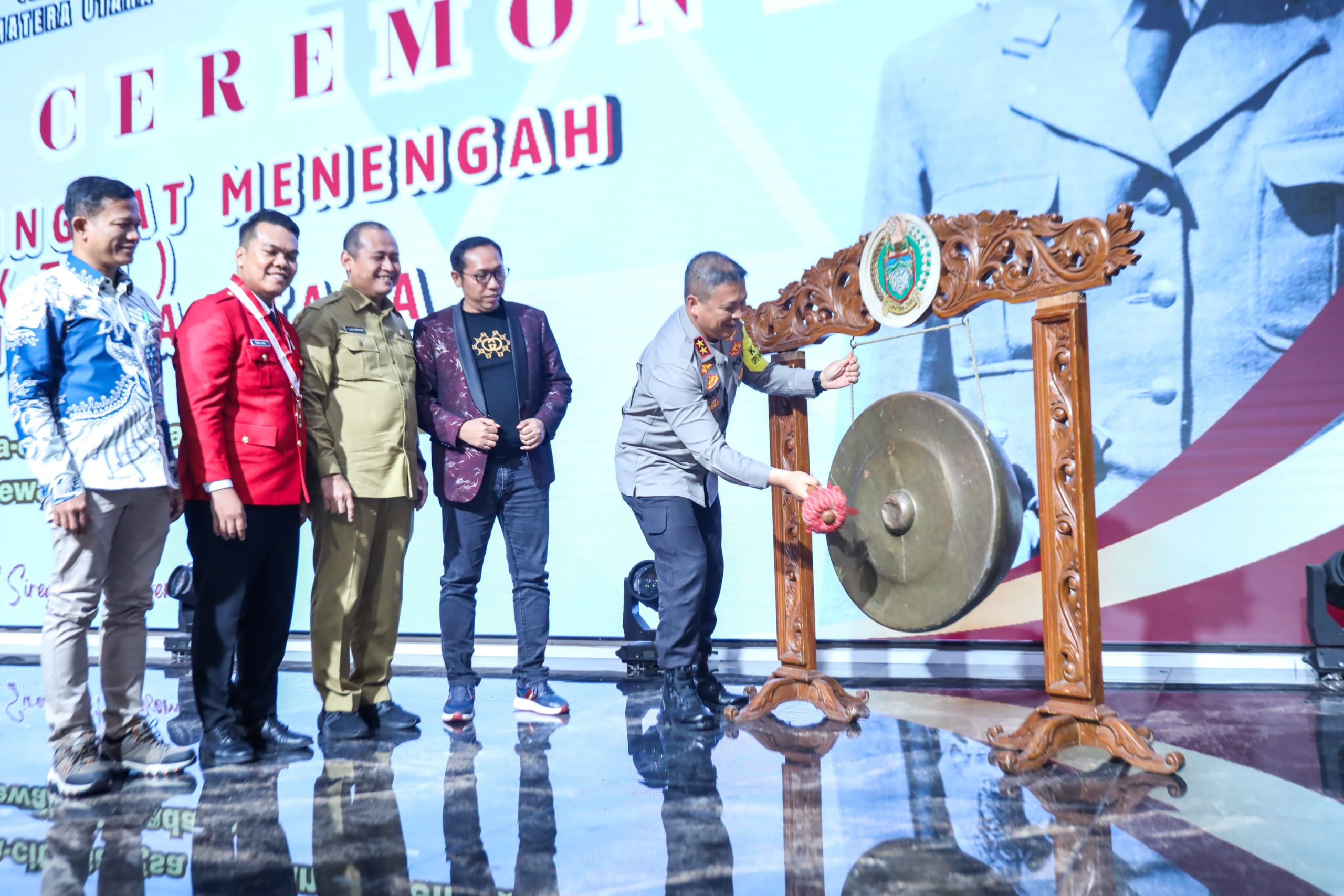 Kapolda Sumut Keynote Speker Seminar Nasional Pembukaan Kaderisasi Tingkat Menengah DPD GMNI Sumut
