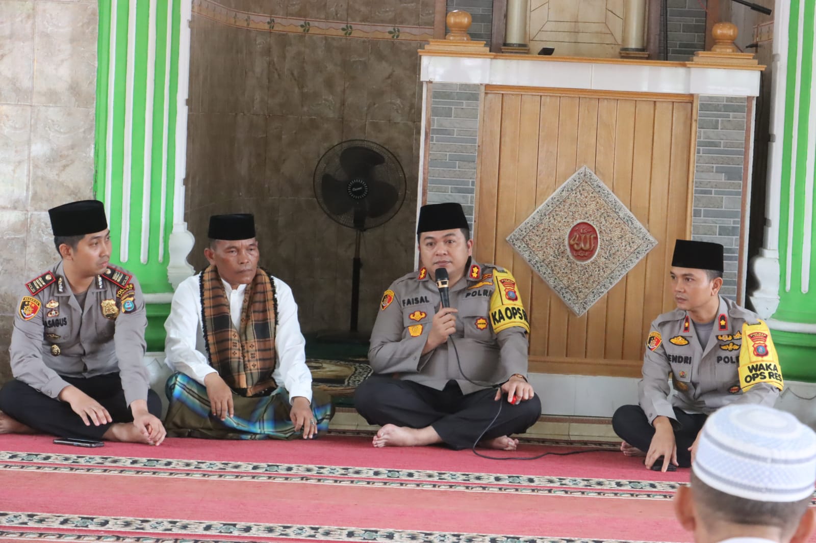 Kapolres Langkat Tampung Keluhan Masyarakat Dalam Program Jumat Curhat