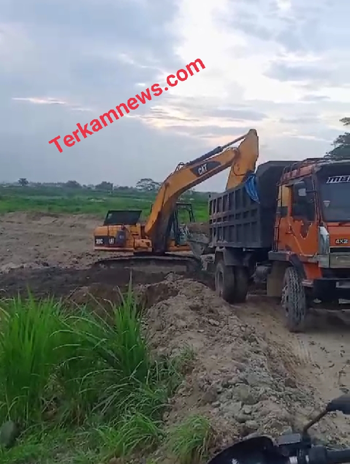 Diduga : Kapolres Sergai Tutup Mata Atas Kegiatan Pengorekan Tanah Ilegal