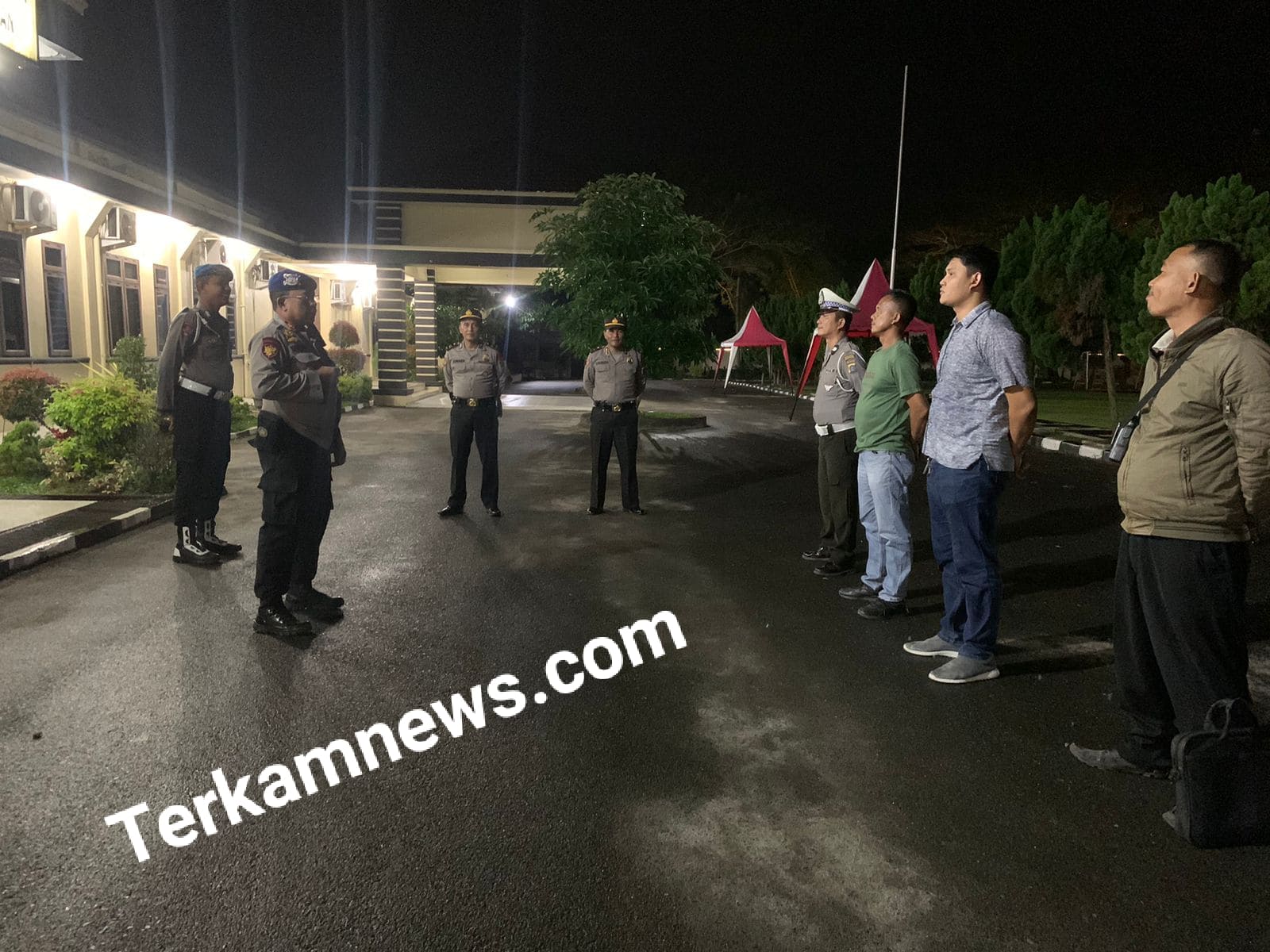 Menjaga Keamanan Kamtibmas Menjelang Nataru Polres Serdang Bedagai Gelar Patroli Skala Besar