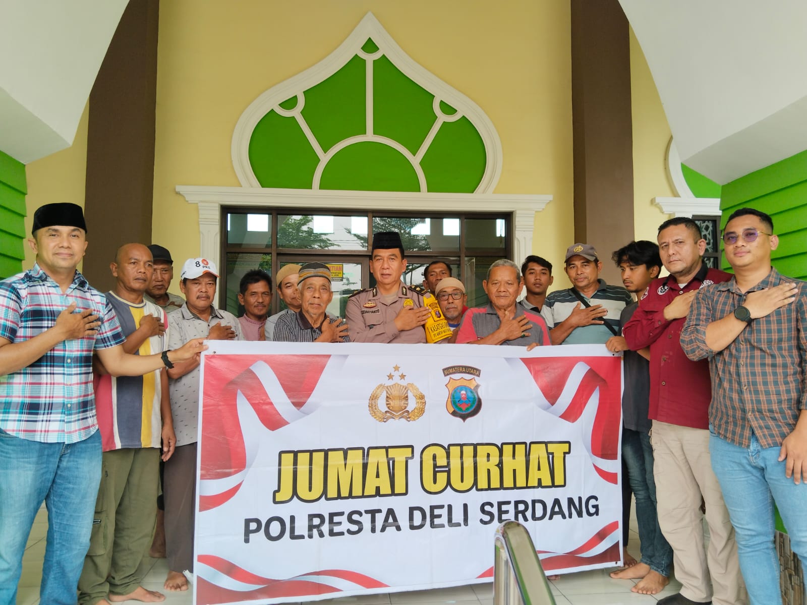 Polresta Deli Serdang Intensifkan Program Jumat Curhat Untuk Solusi Permasalahan Masyarakat