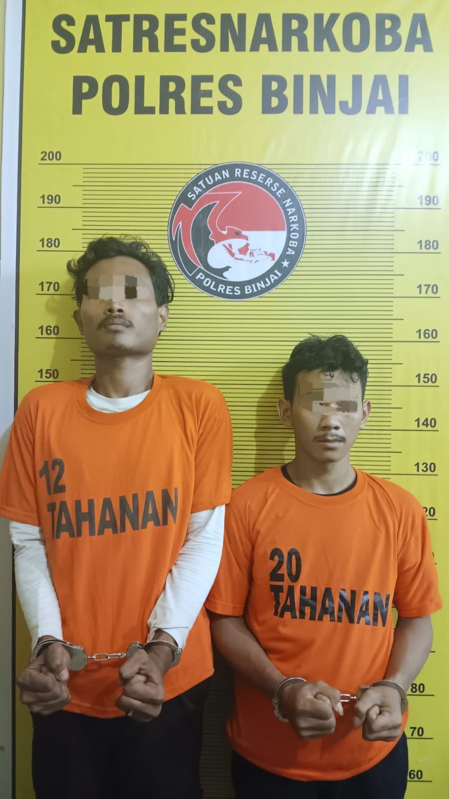 SAT NARKOBA POLRES BINJAI UNGKAP JARINGAN BANDAR NARKOBA DI AWAL TAHUN 2024