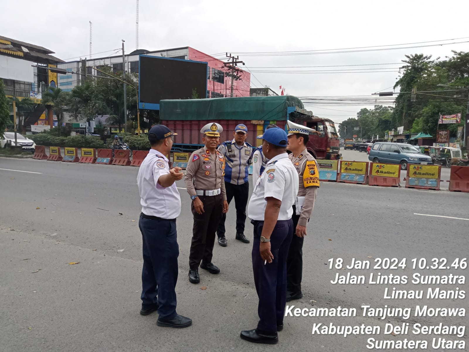 Sat Lantas Polresta Deli Serdang Bersama Instansi Terkait Laksanakan Kajian Andalalin