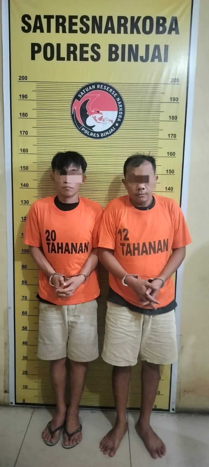 POLRES BINJAI TANGKAP BANDAR NARKOBA, SIAP ANTAR TEMPAT SESUAI ORDERAN