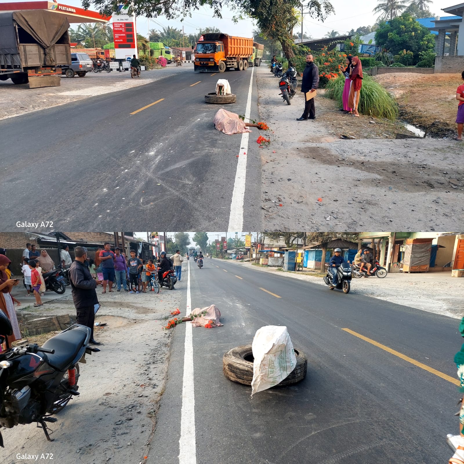 Sat Lantas Polres Sergai Tangani Kecelakaan Tabrak Lari di Jalinsum Medan – Tebing Tinggi