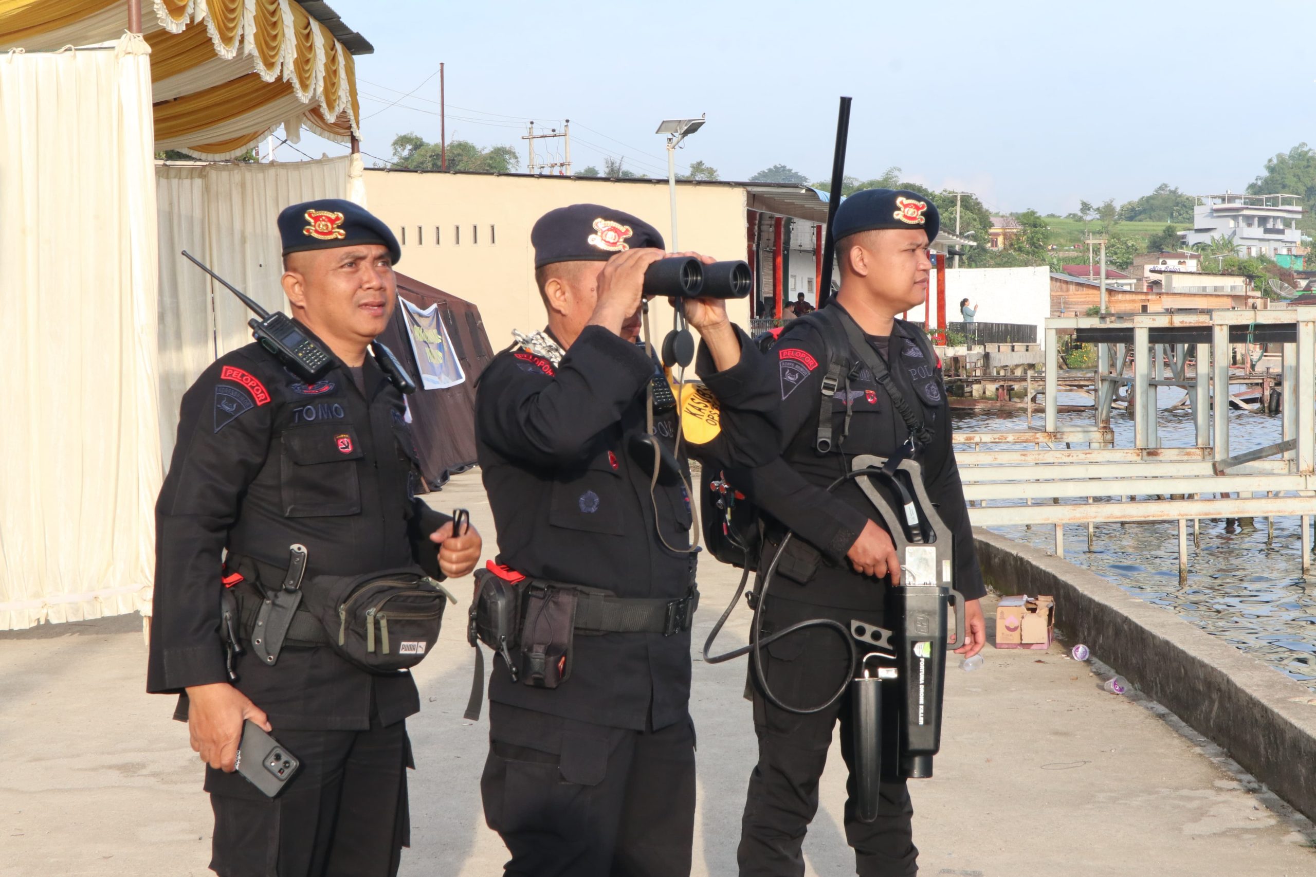 Brimob Polda Sumut Lumpuhkan 8 Drone Liar di Event F1 Powerboat