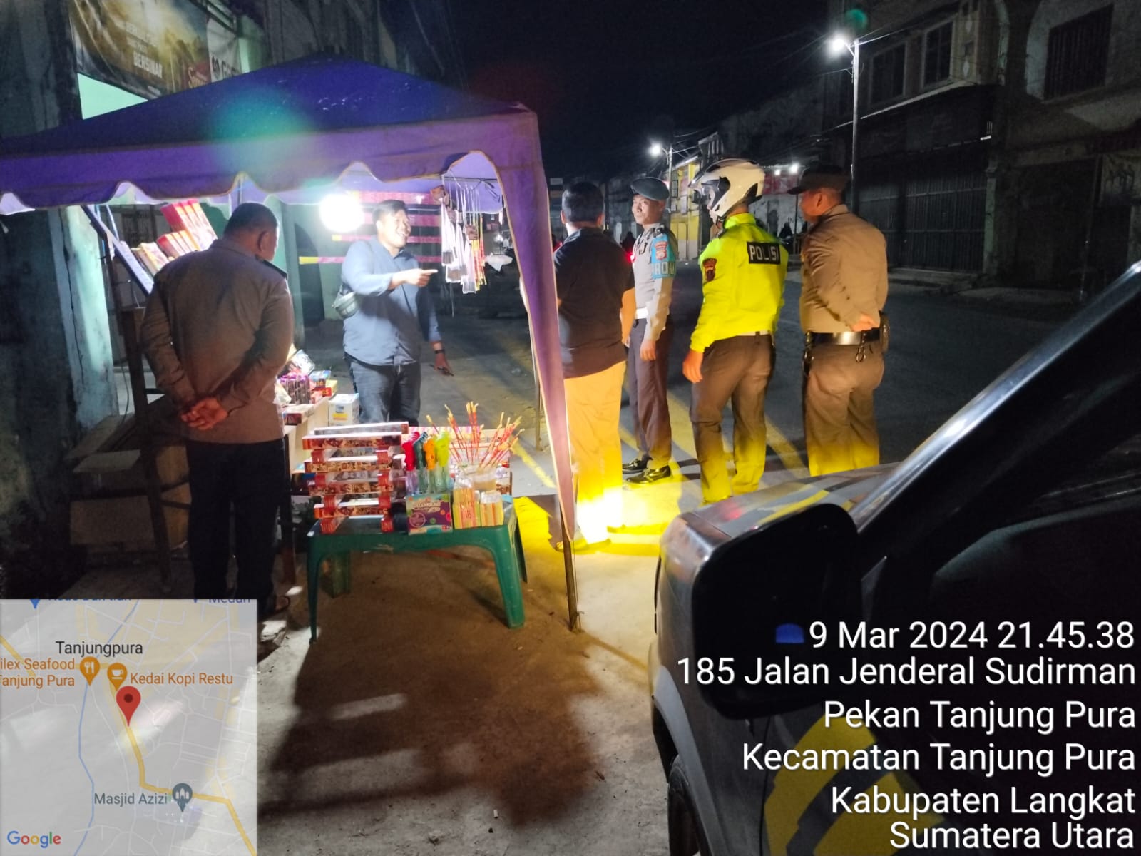 Menghadapi Bulan Ramadhan, Jajaran Polres Langkat Melaksanakan Giat Cipta Kondisi Kamtibmas, Bakti Sosial Dan Monitor Bahan Pokok