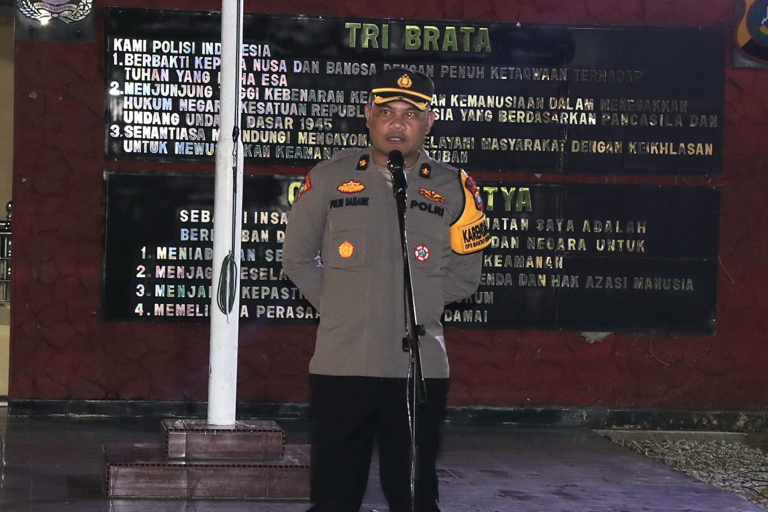 Implementasi Catur Prasetya, Polres Binjai Tingkatkan Kegiatan Rutin