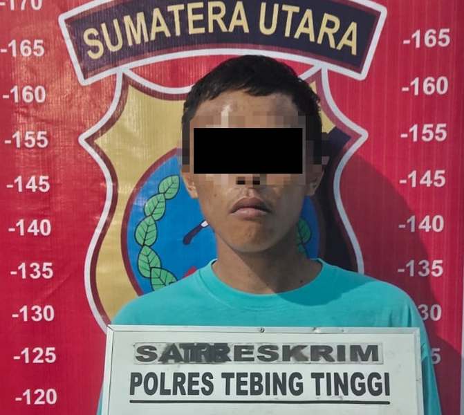 Pelaku Pencurian Rumah Kosong Berhasil Diringkus Satreskrim Polres Tebing Tinggi Tanpa Perlawanan.
