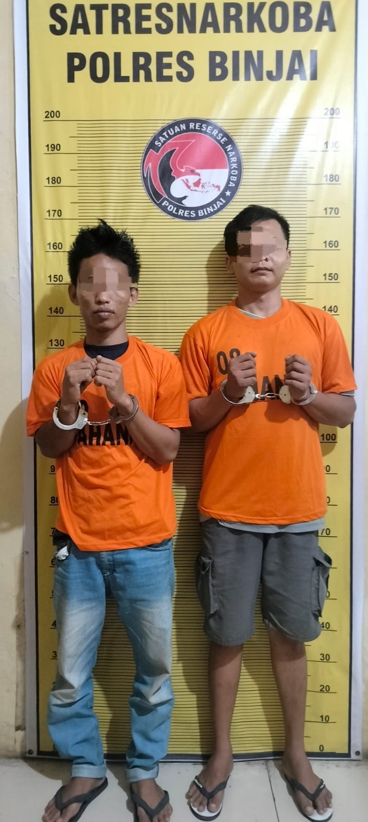 PENGEDAR SABU SIAP ANTAR TEMPAT PESANAN DI TANGKAP SAT NARKOBA POLRES BINJAI