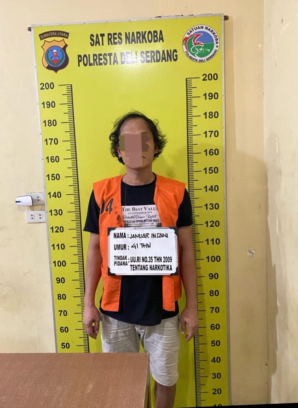 Lagi Lagi, Personel Sat Res Narkoba Polresta Deli Serdang Berhasil Mengamankan Pelaku Penyalahgunaan Narkotika