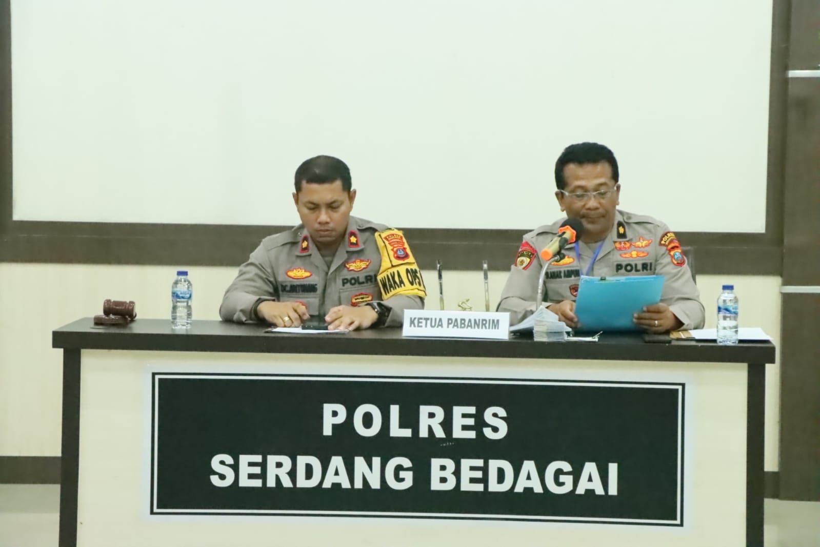 Sebanyak 145 Calon Lulus Verifikasi Rikmin Panitia Pembantu Penerimaan Bintara Gelombang II TA 2024 Polres Sergai