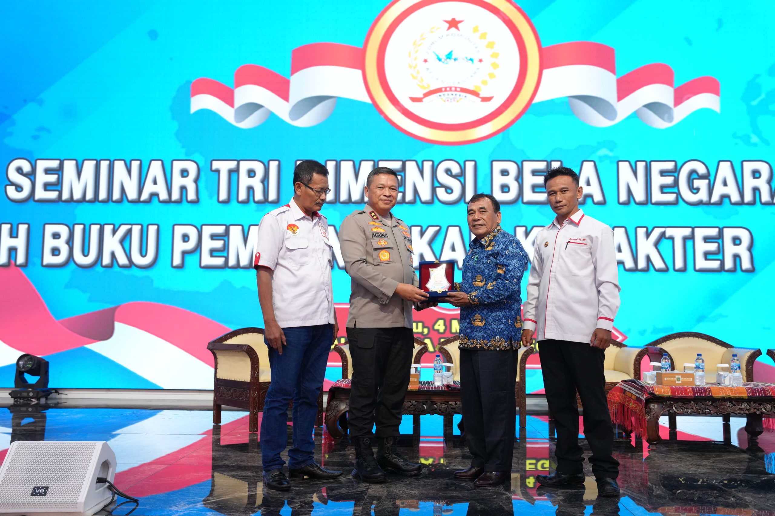 Seminar Tridimensi Bela Negara, Kapolda Sumut: Pentingnya Nilai Karakter Yang Baik